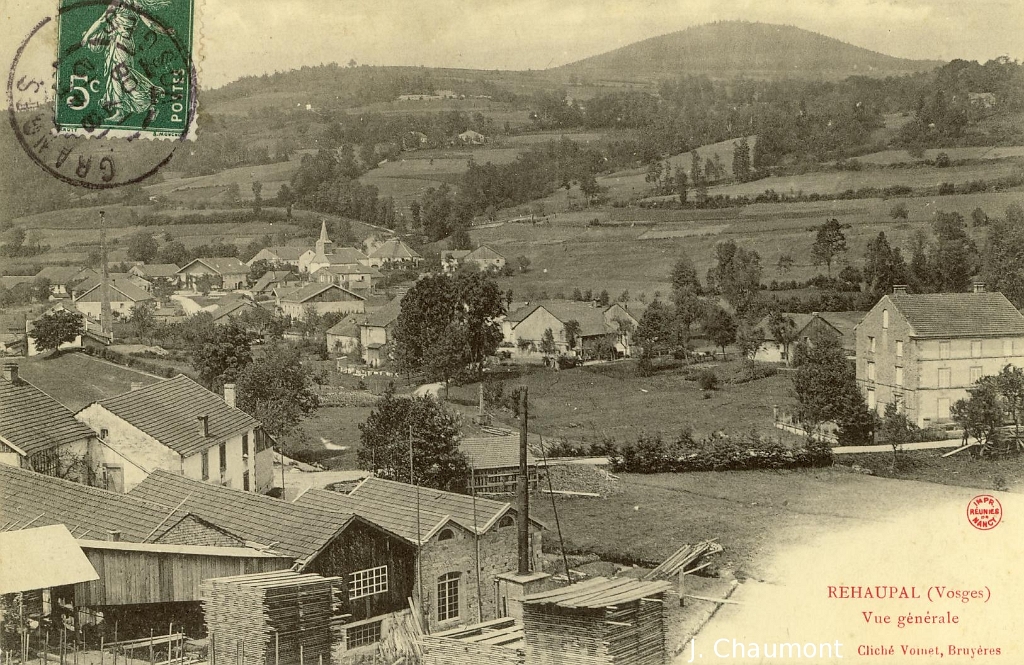 Rehaupal. - Vue générale et Scierie.JPG